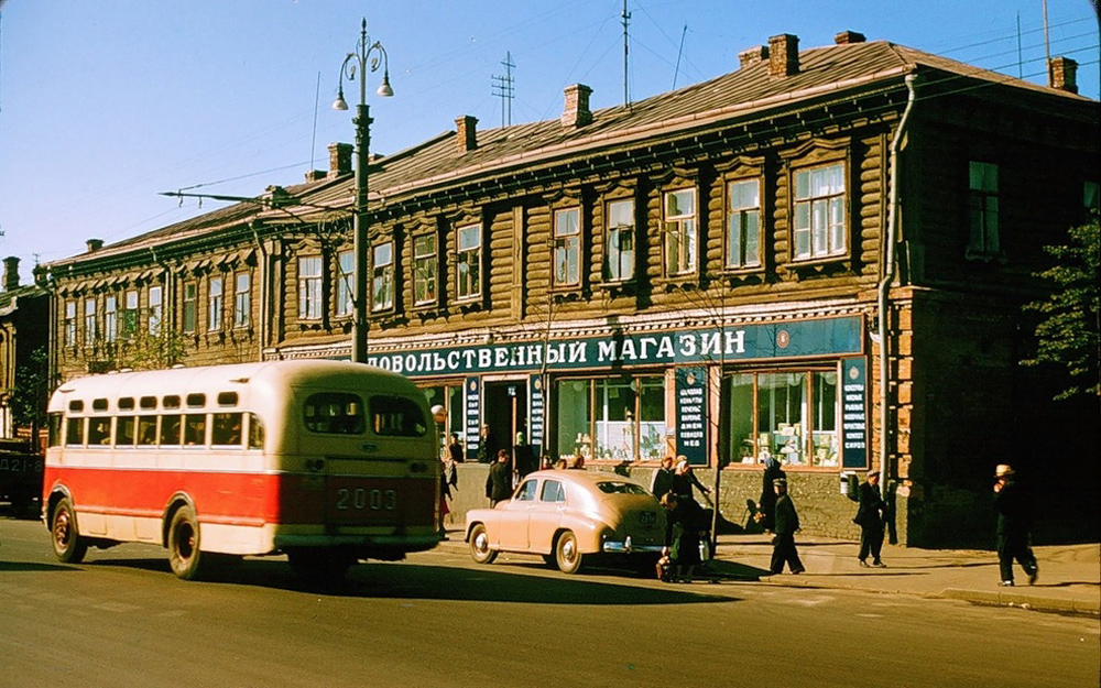 Moscow, ЗиС-155 # МЯ 20-03; Moscow — Old photos