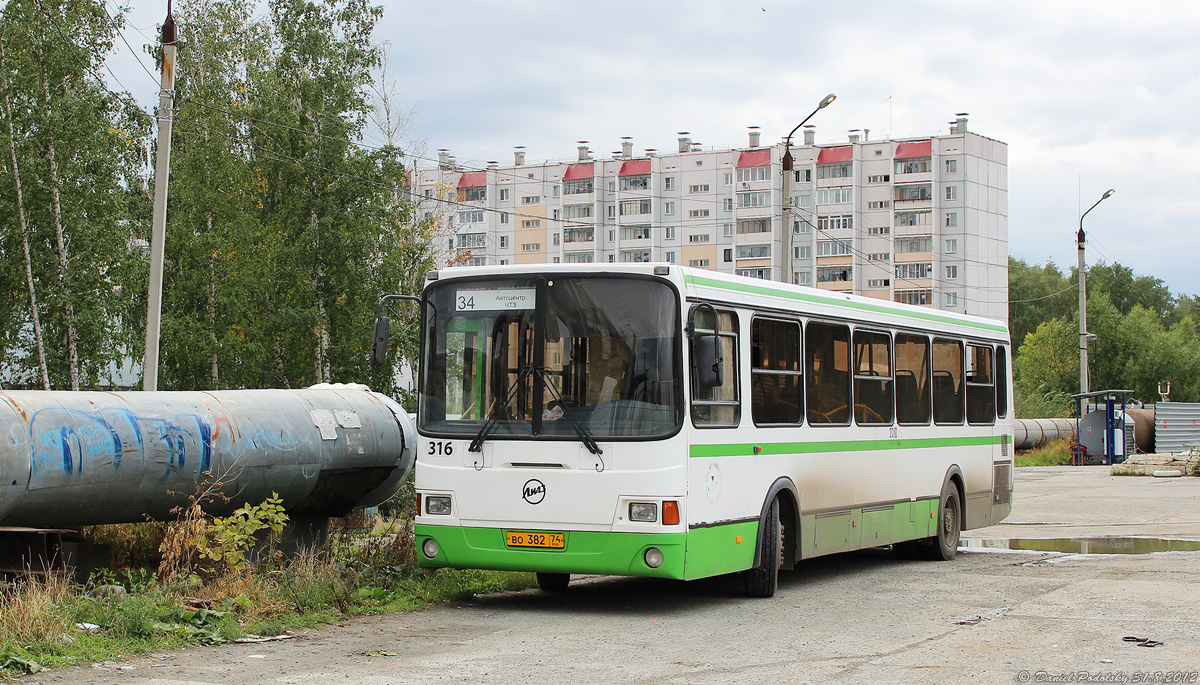 Chelyabinsk, LiAZ-5256.26 №: 2310