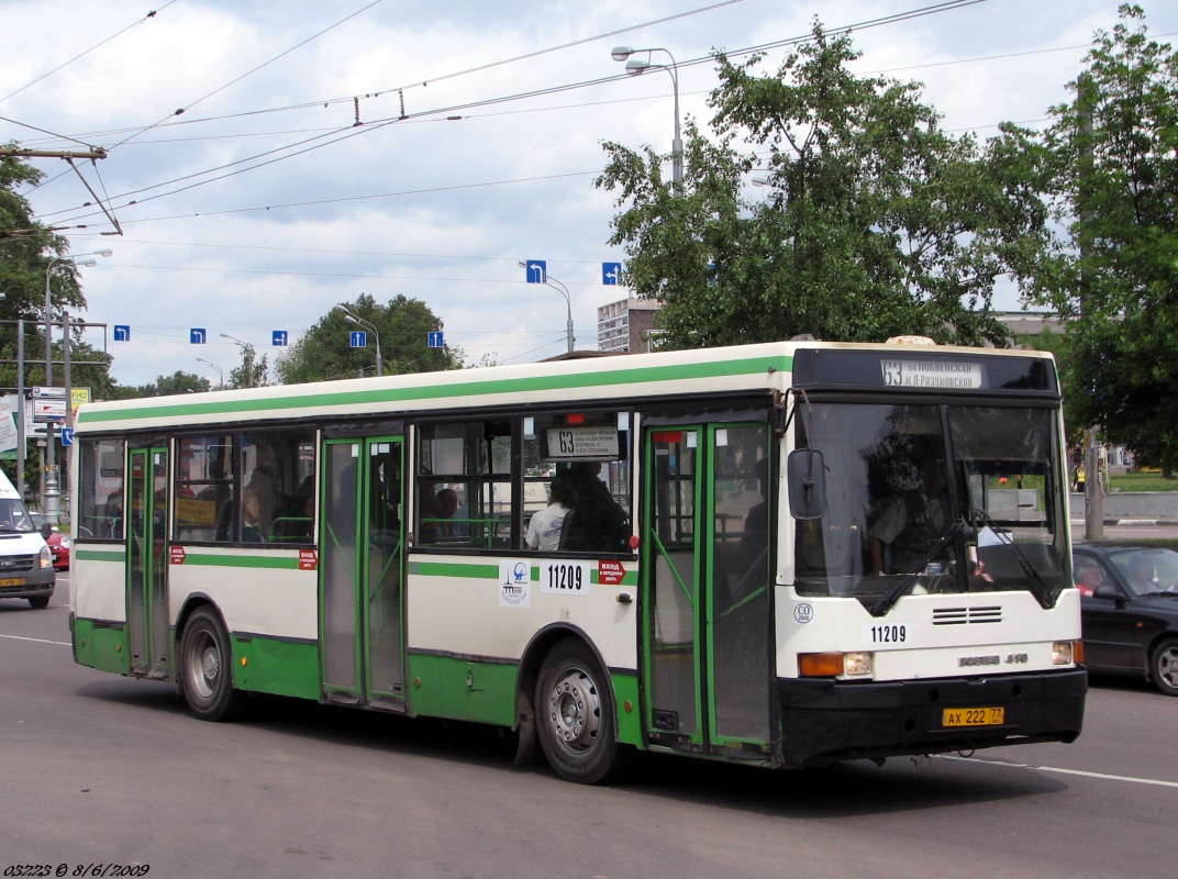 Moscow, Ikarus 415.33 nr. 11209
