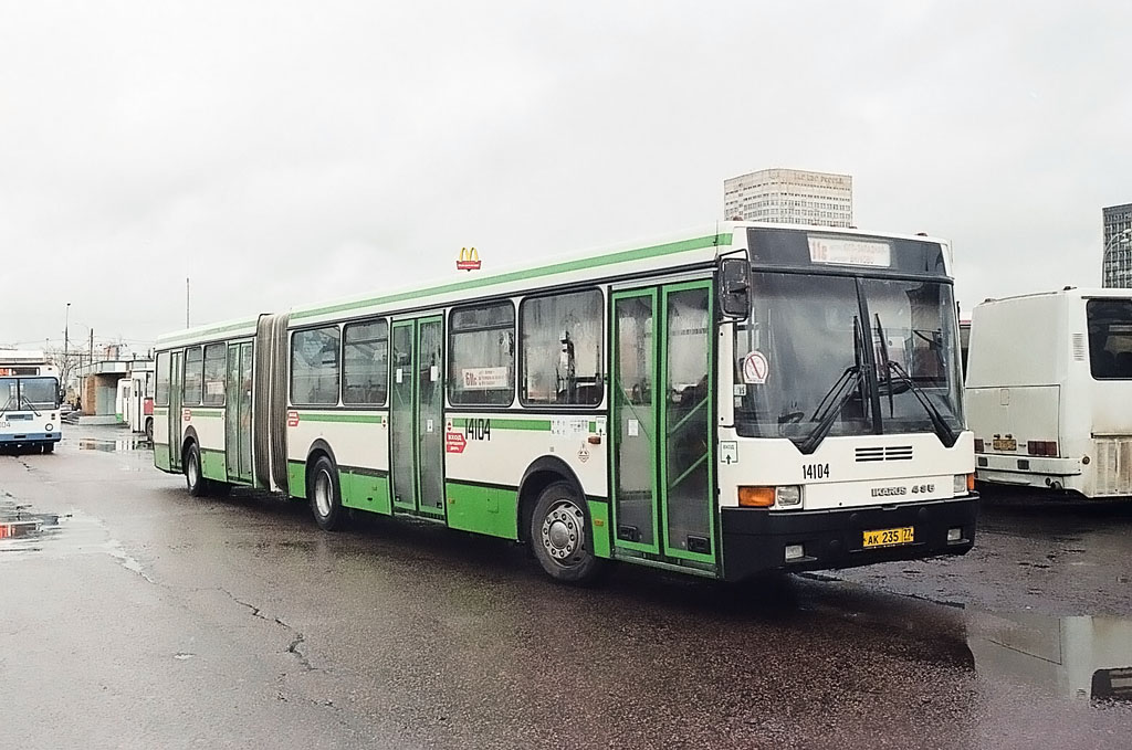 Moscow, Ikarus 435.17A # 14104