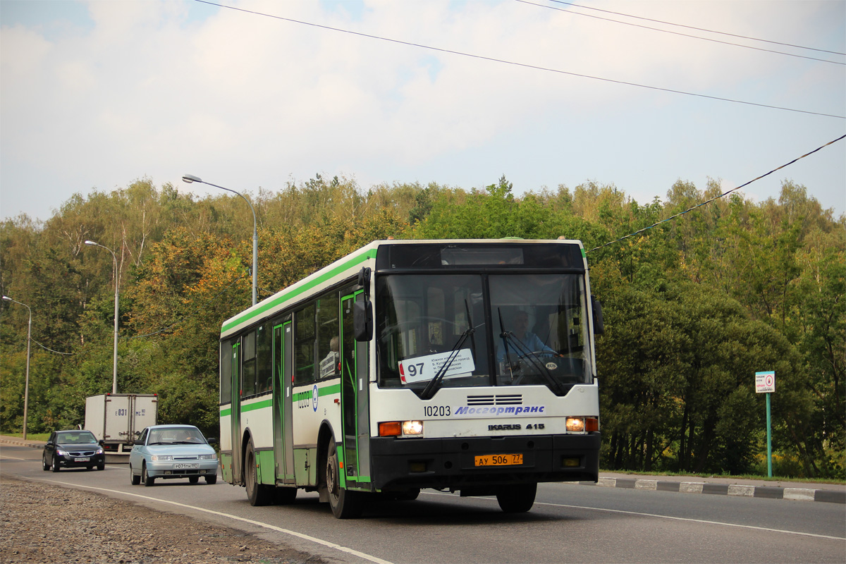 Moscow, Ikarus 415.33 nr. 10203