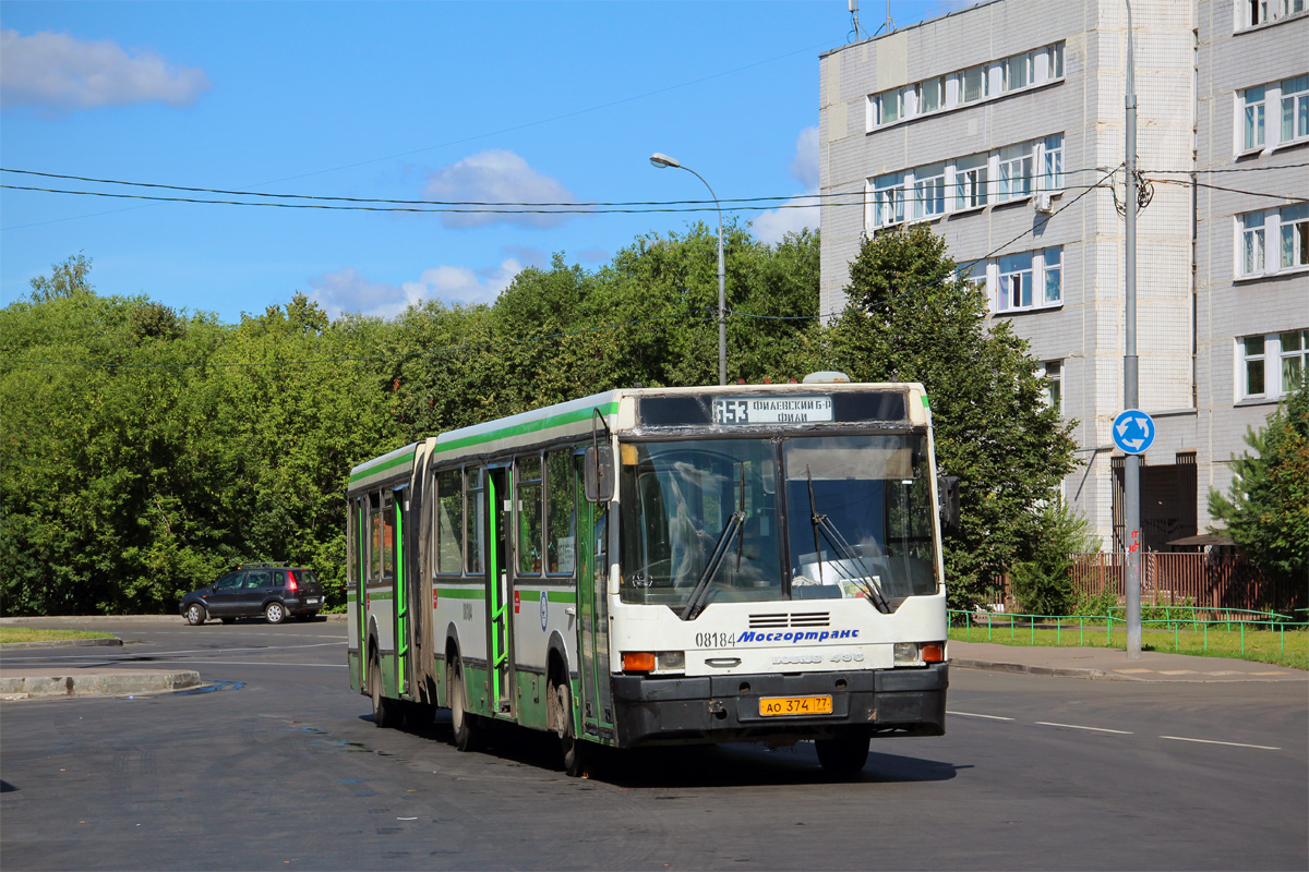 Moscow, Ikarus 435.17A No. 08184