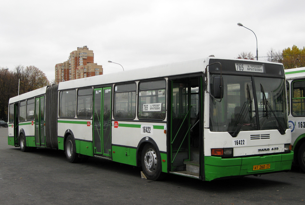 Moscow, Ikarus 435.17 № 16422