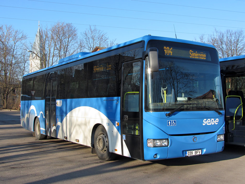 Jõhvi, Irisbus Crossway 12M № 739