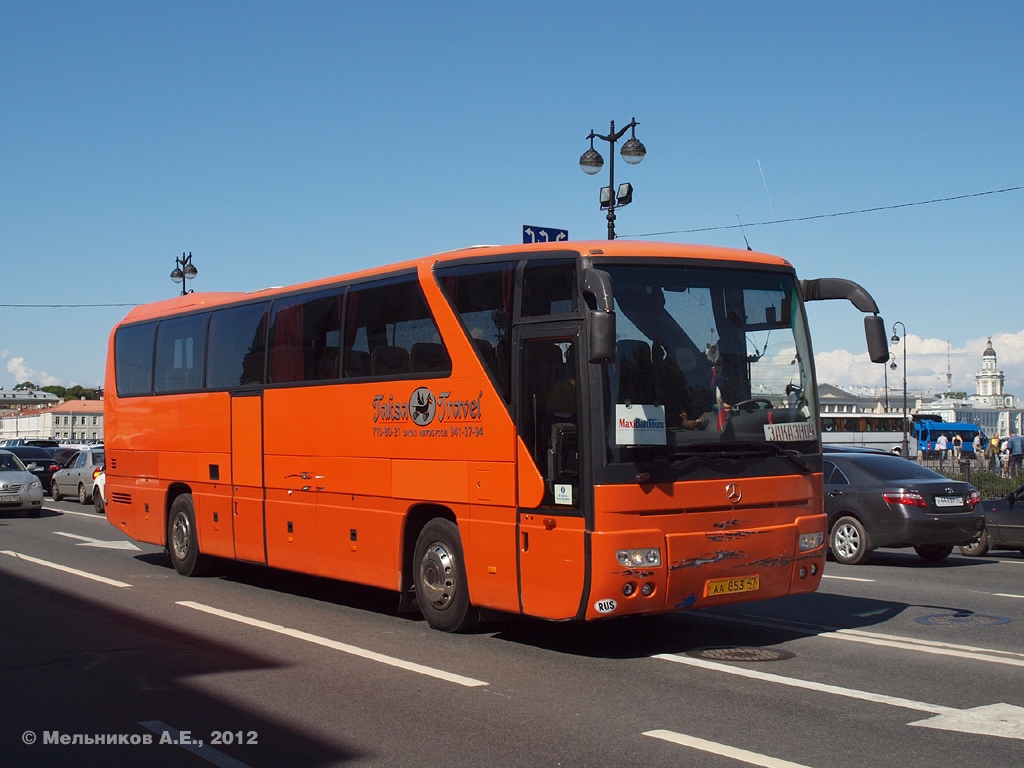 Leningrad region, other, Mercedes-Benz O350-15RHD Tourismo I # АА 853 47