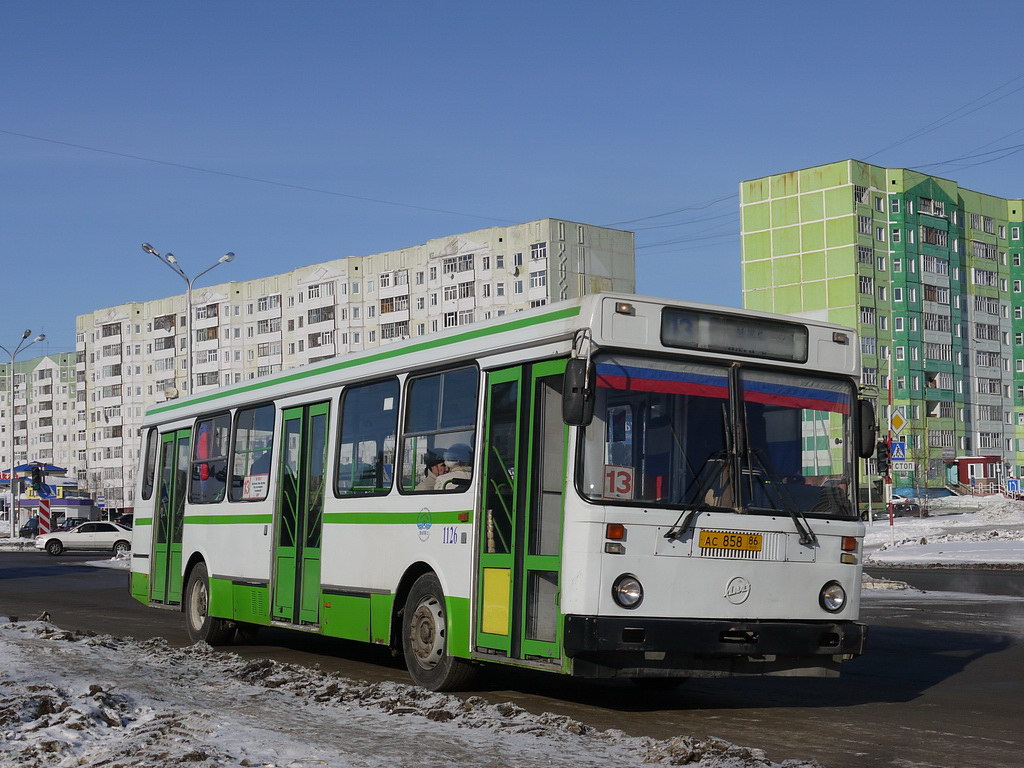 Nizhnevartovsk, LiAZ-5256.30 No. 1126