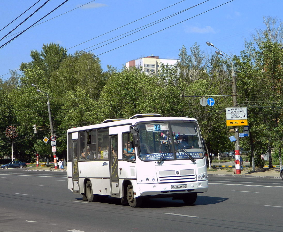 Nizhny Novgorod, PAZ-320402-05 (32042E, 2R) Nr. Е 716 УМ 152