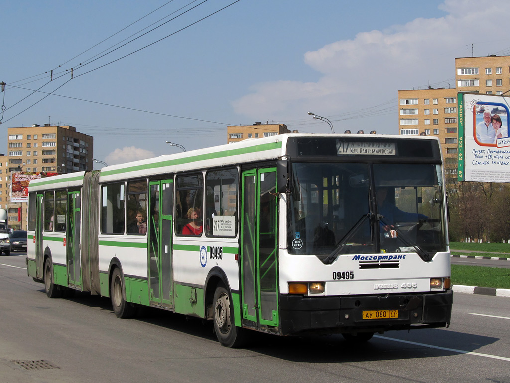 Moscow, Ikarus 435.17 # 09495