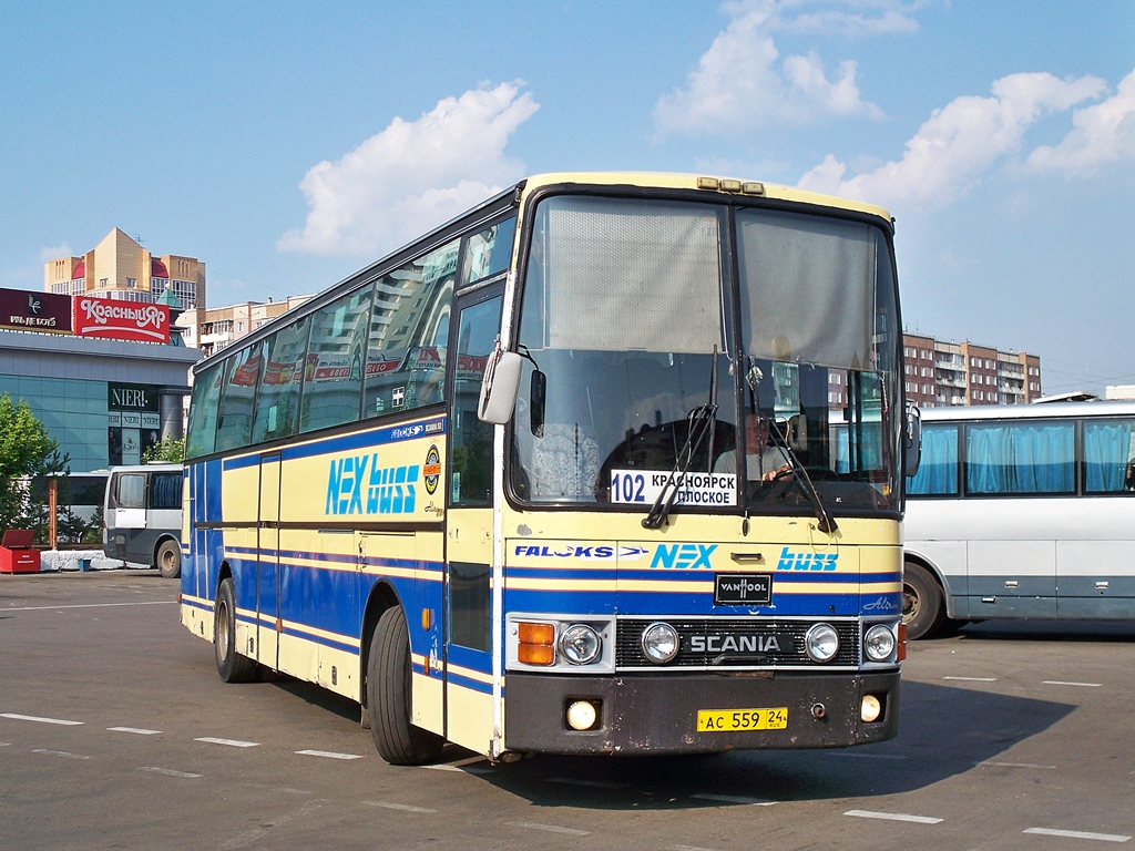 Krasnoyarsk, Van Hool T8 Alizée 360 # АС 559 24
