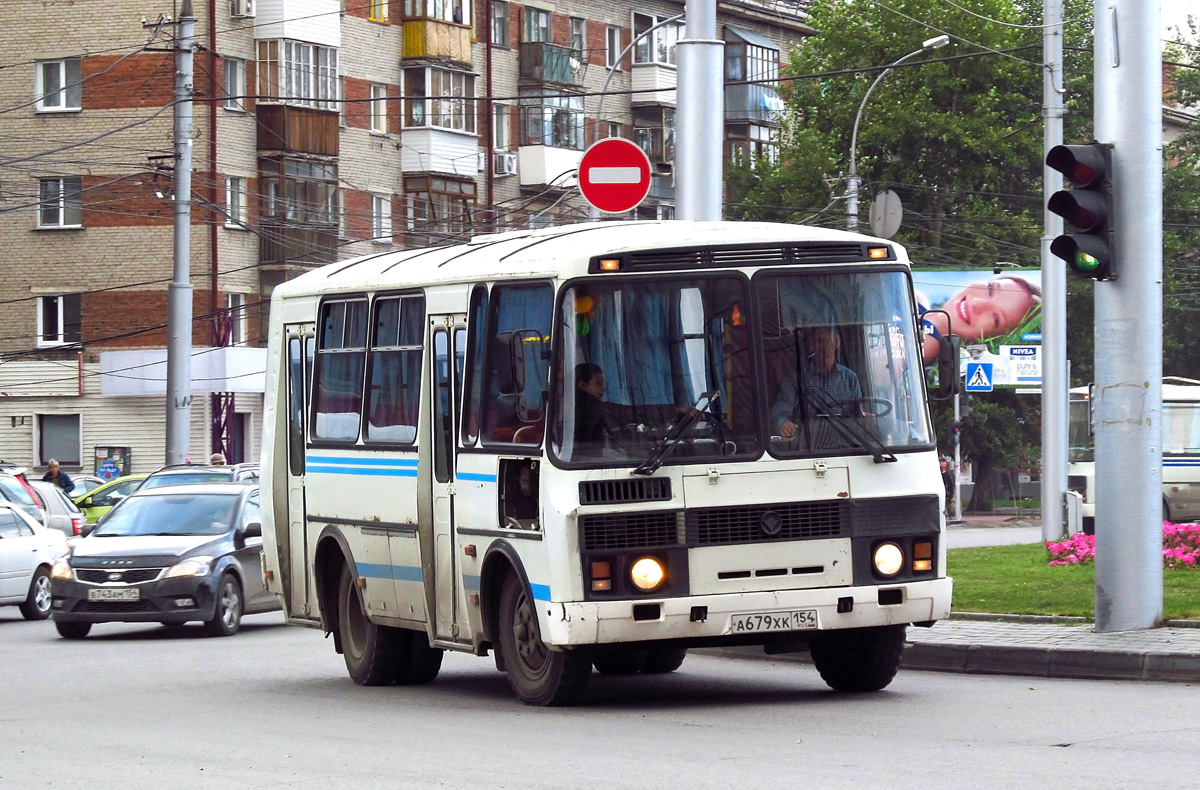 Novosibirsk, PAZ-32054 (40, K0, H0, L0) # А 679 ХК 154