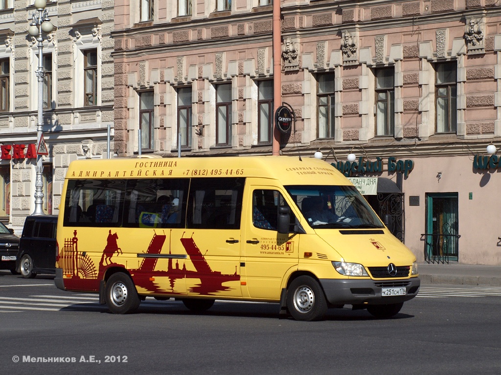Saint Petersburg, Mercedes-Benz Sprinter # К 251 СН 178