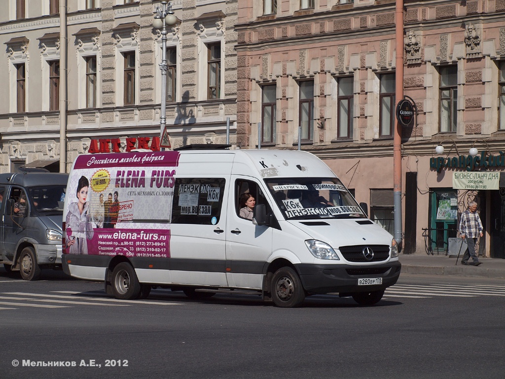 Saint-Pétersbourg, Luidor-223600 (MB Sprinter 515CDI) # В 280 ВР 178