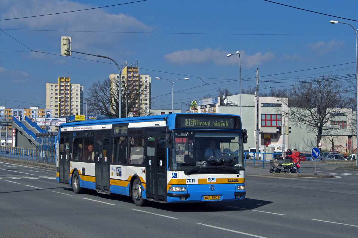 Ostrava, Karosa Citybus 12M.2070 (Renault) # 7011