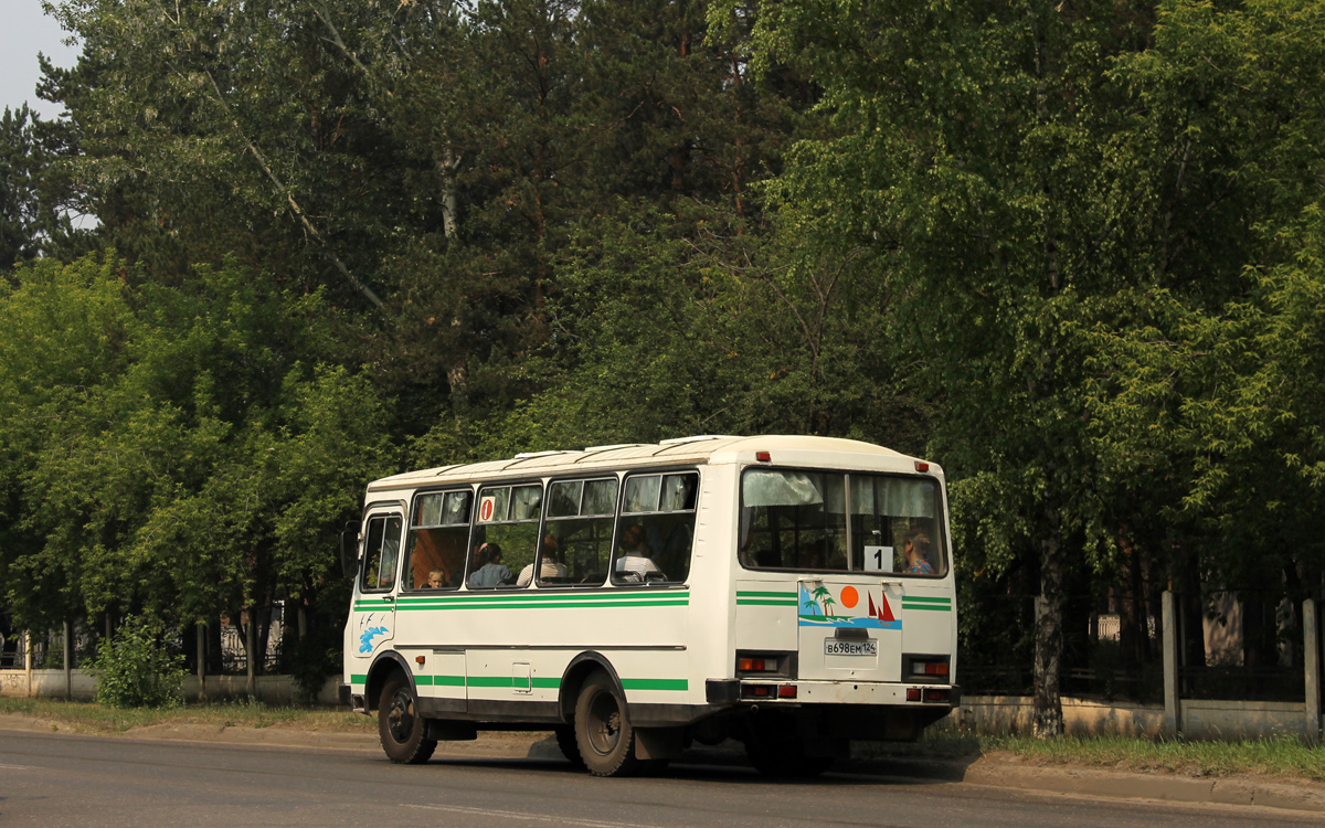 Канск, ПАЗ-32051 № В 698 ЕМ 124