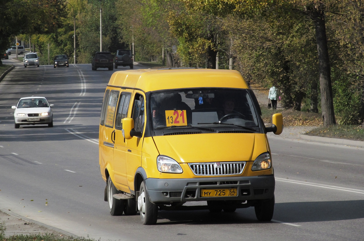 Novosibirsk, GAZ-322132 # МУ 725 54