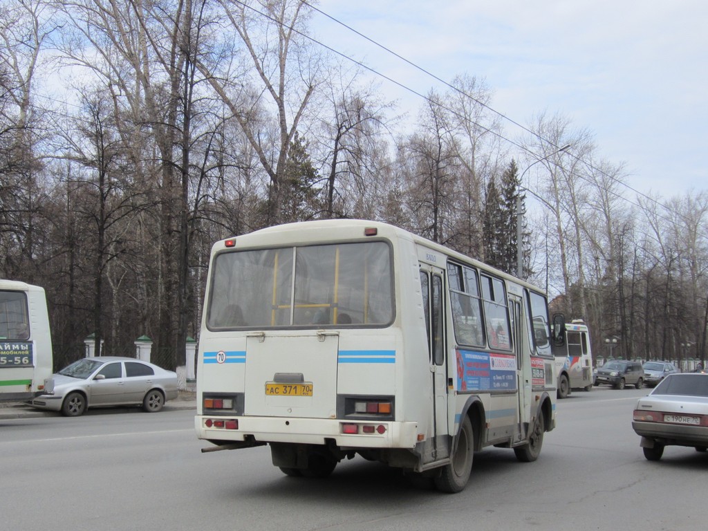 Tomsk, PAZ-32054 (40, K0, H0, L0) # АС 371 70
