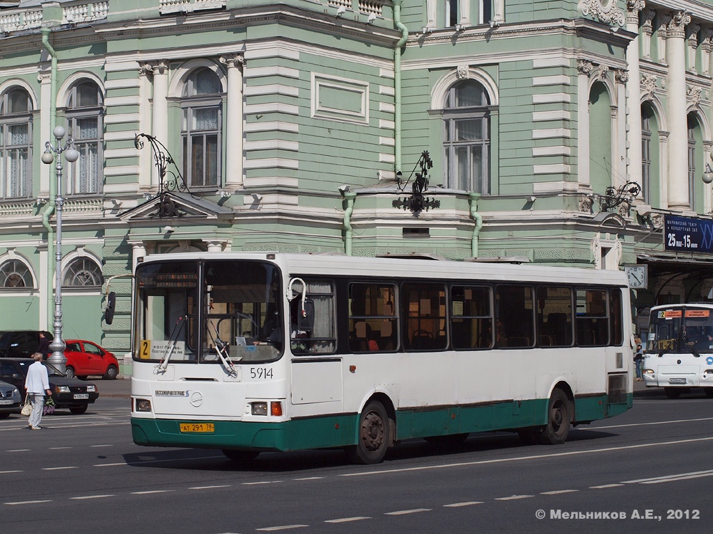 Sankt Peterburgas, LiAZ-5256.25 № 5914
