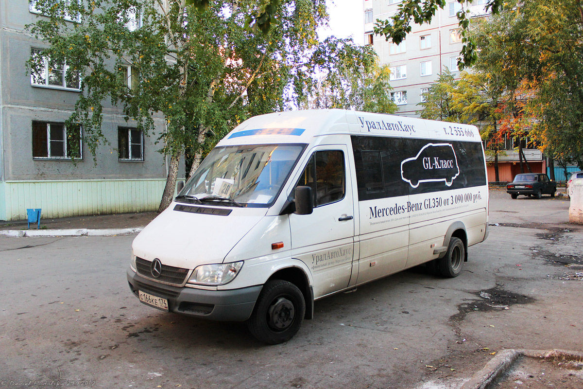 Chelyabinsk, Mercedes-Benz Sprinter 413CDI # С 166 КЕ 174
