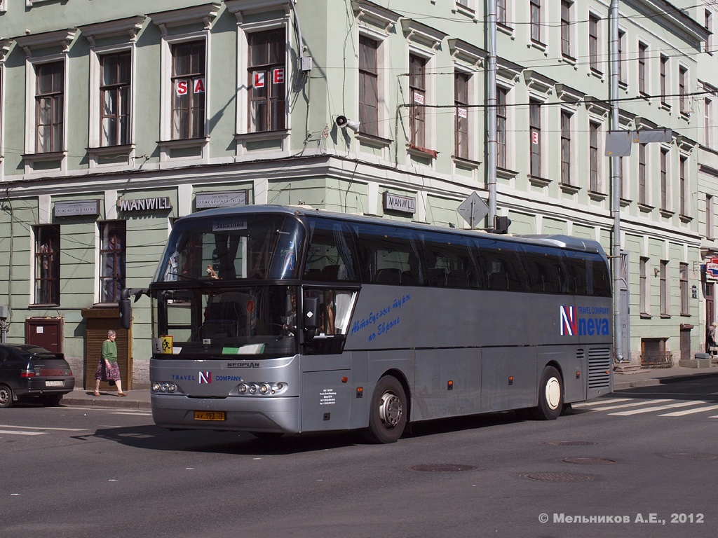 Saint Petersburg, Neoplan N1116 Cityliner No. АУ 193 78