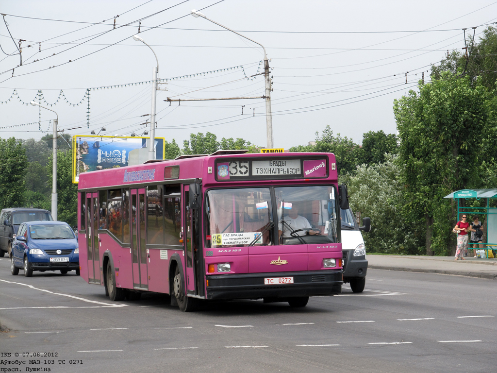 Mogilev, MAZ-103.062 č. 1089