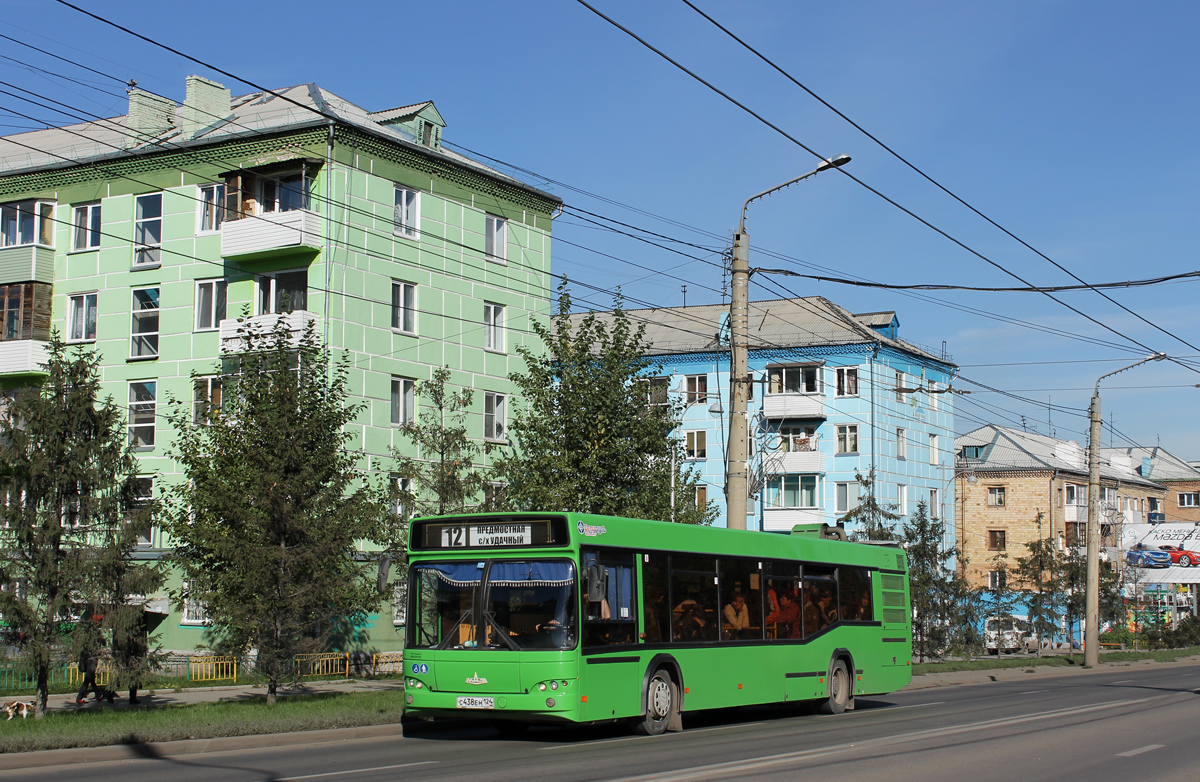 Красноярск, МАЗ-103.476 № С 438 ЕН 124