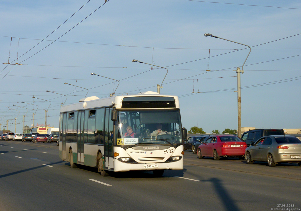 Saint Petersburg, Scania OmniLink CL94UB 4X2LB # 6902