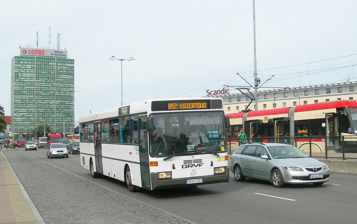 Gdańsk, Mercedes-Benz O407 nr. 7572