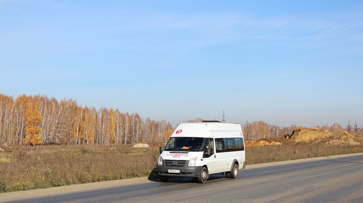 Chelyabinsk, Nidzegorodec-222708 (Ford Transit FBD) # Н 562 НР 174