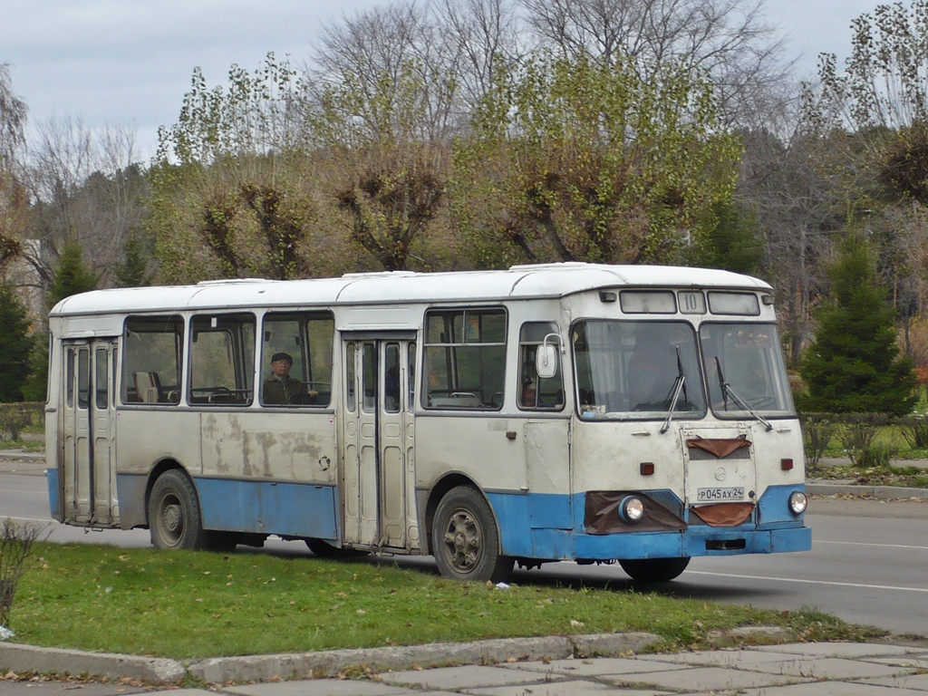 Zheleznogorsk (Krasnoyarskiy krai), LiAZ-677 (ToAZ-677) № Р 045 АХ 24