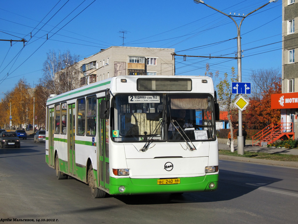 Каменск-Уральский, ЛиАЗ-5256.40 № ВС 240 66