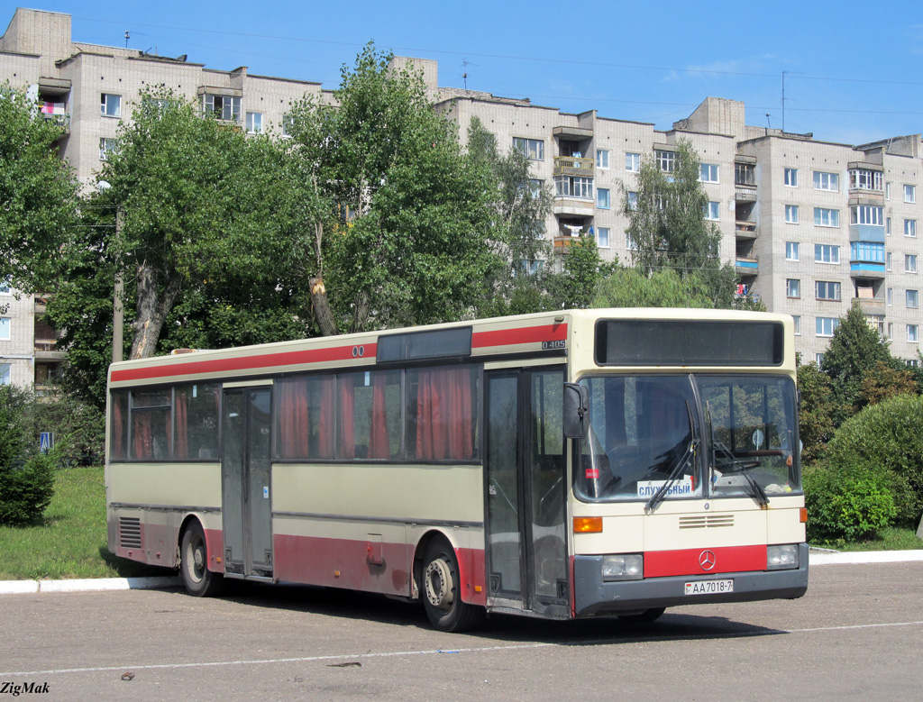Minsk, Mercedes-Benz O405 # АА 7018-7