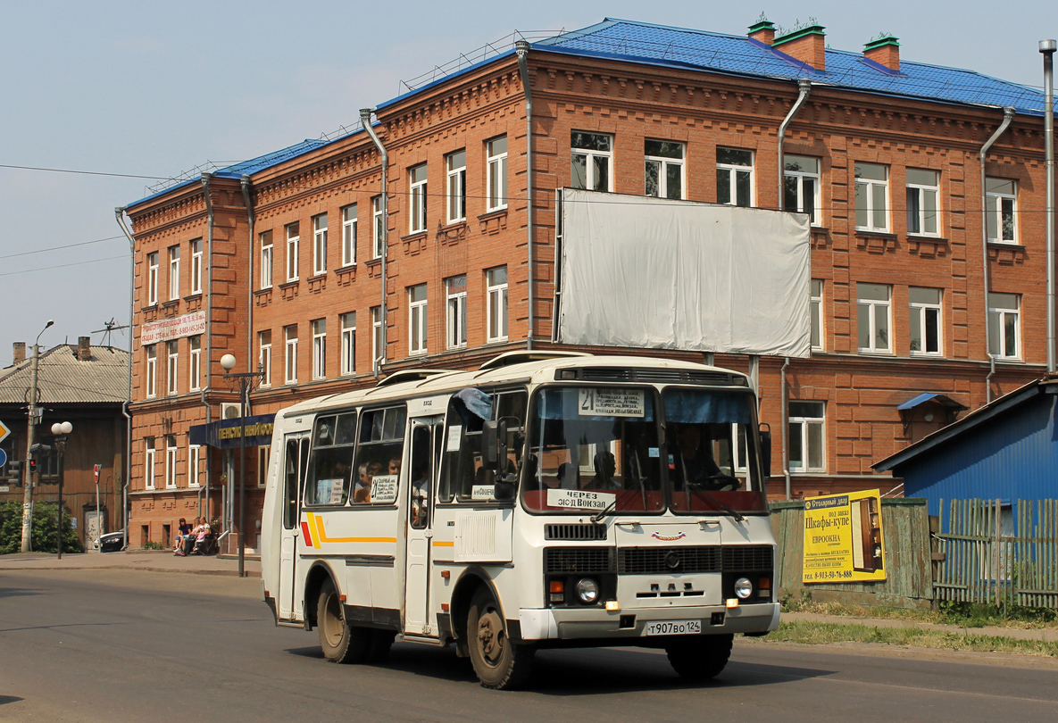 Канск, ПАЗ-32051-110 (1R) № Т 907 ВО 124