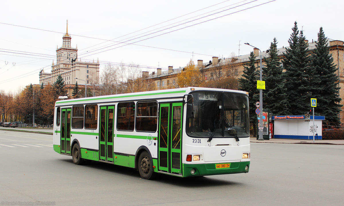Chelyabinsk, LiAZ-5256.26 č. 2331
