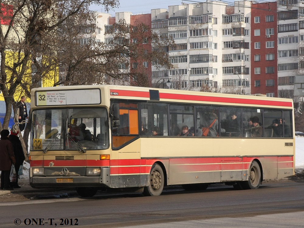 Vladimir, Mercedes-Benz O405 # ВТ 583 33