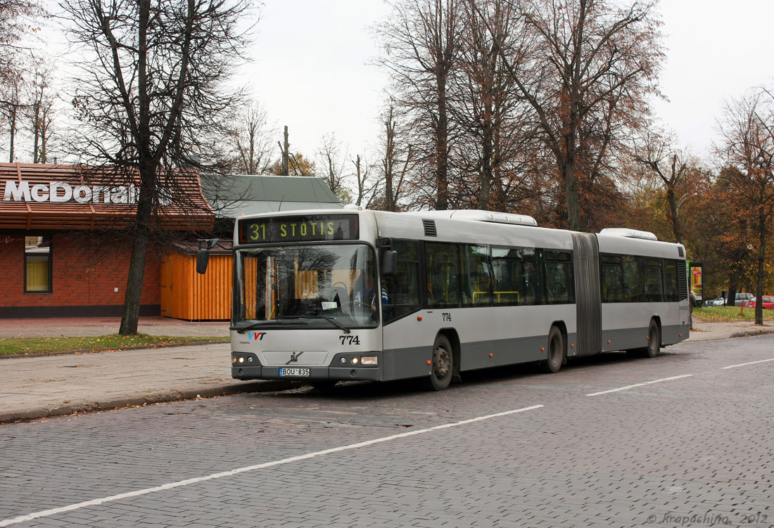 Вильнюс, Volvo 7700A № 774