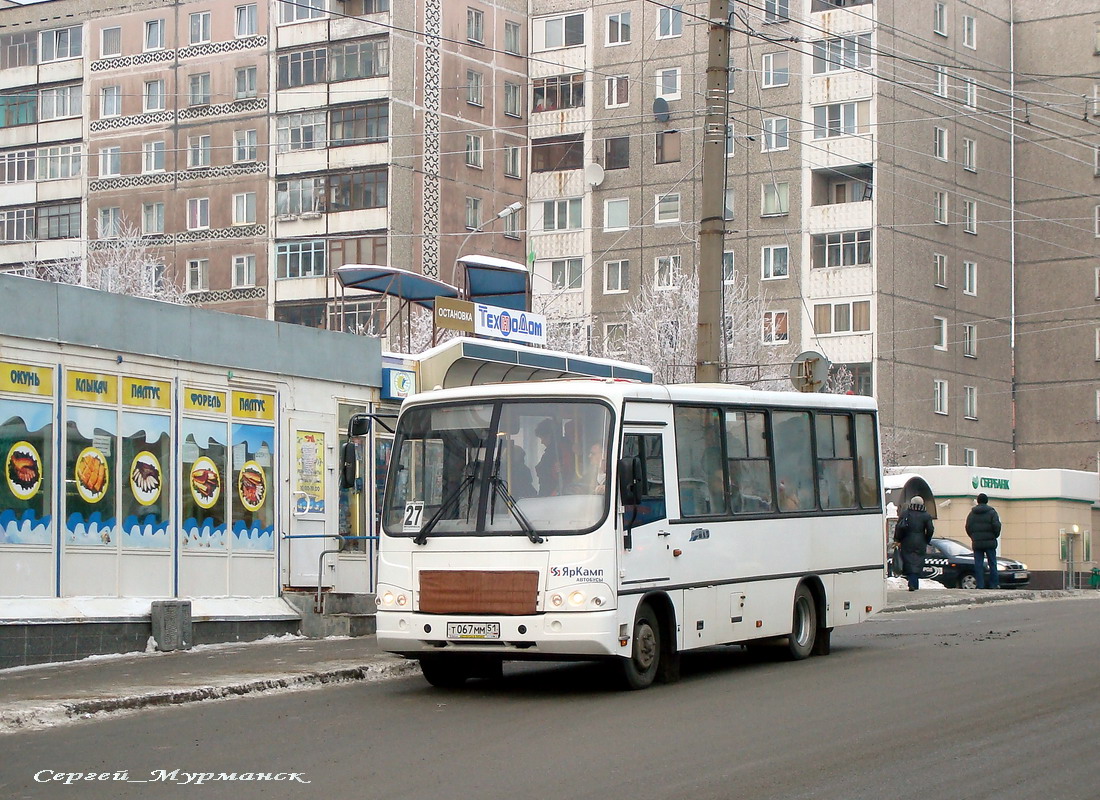 Мурманск, ПАЗ-320402-05 (32042E, 2R) № Т 067 ММ 51