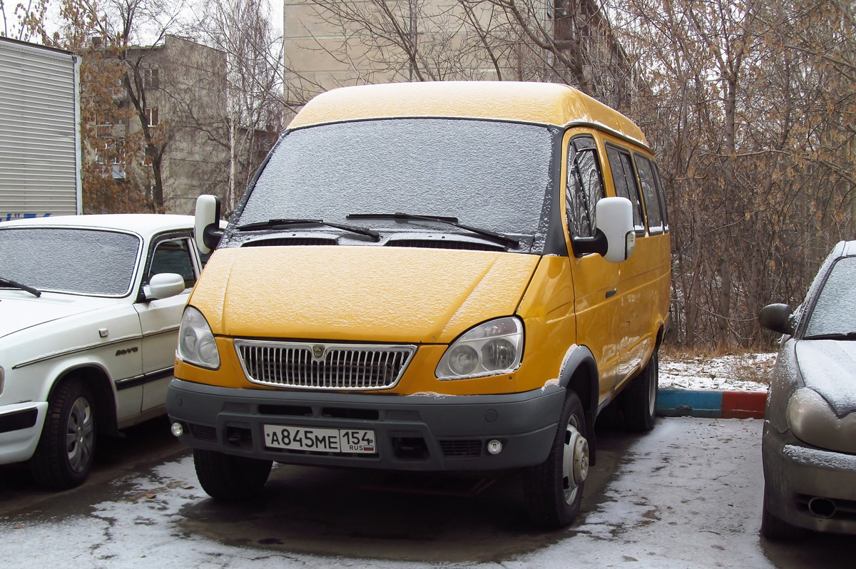 Novosibirsk, GAZ-322132 No. А 845 МЕ 154