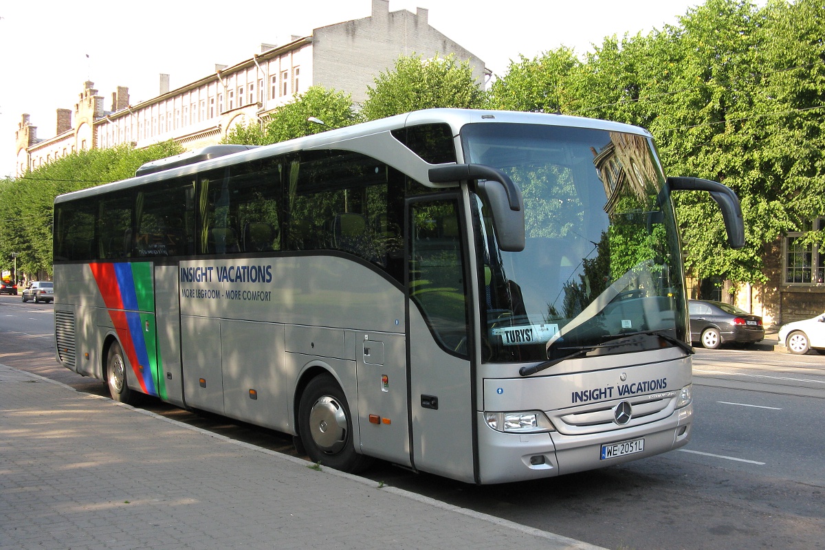 Warsaw, Mercedes-Benz Tourismo 15RHD-II # WE 2051L