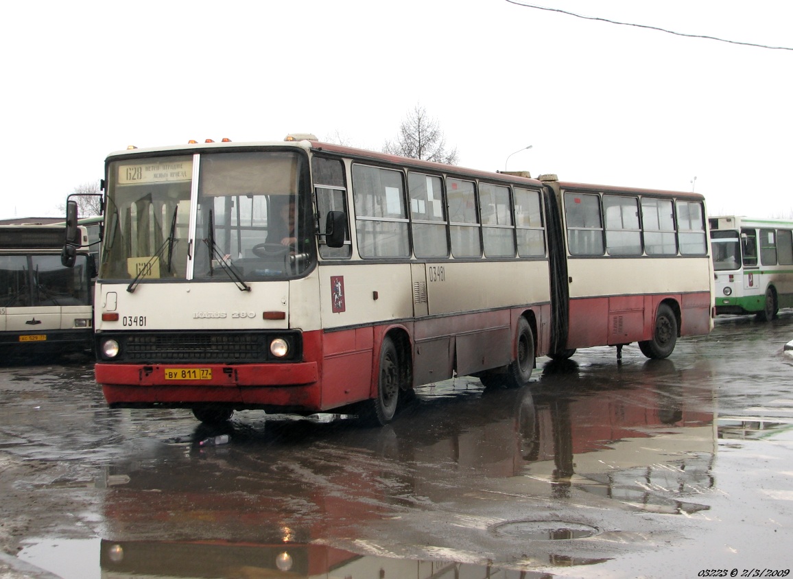 Moscow, Ikarus 280.33M # 03481