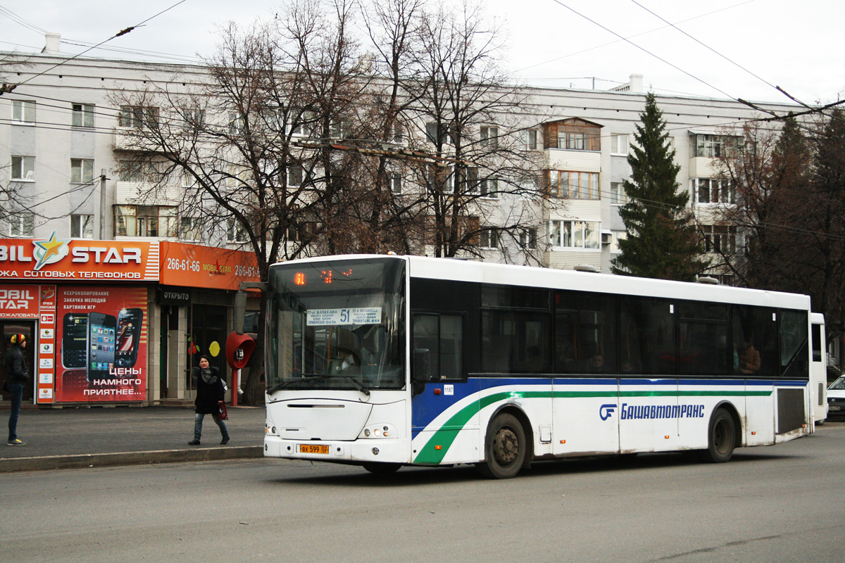 Уфа, VDL-НефАЗ-52997 Transit № 1187