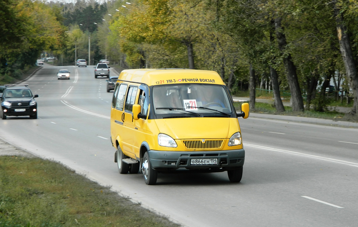 Novosibirsk, GAZ-322132 # В 866 ЕН 154