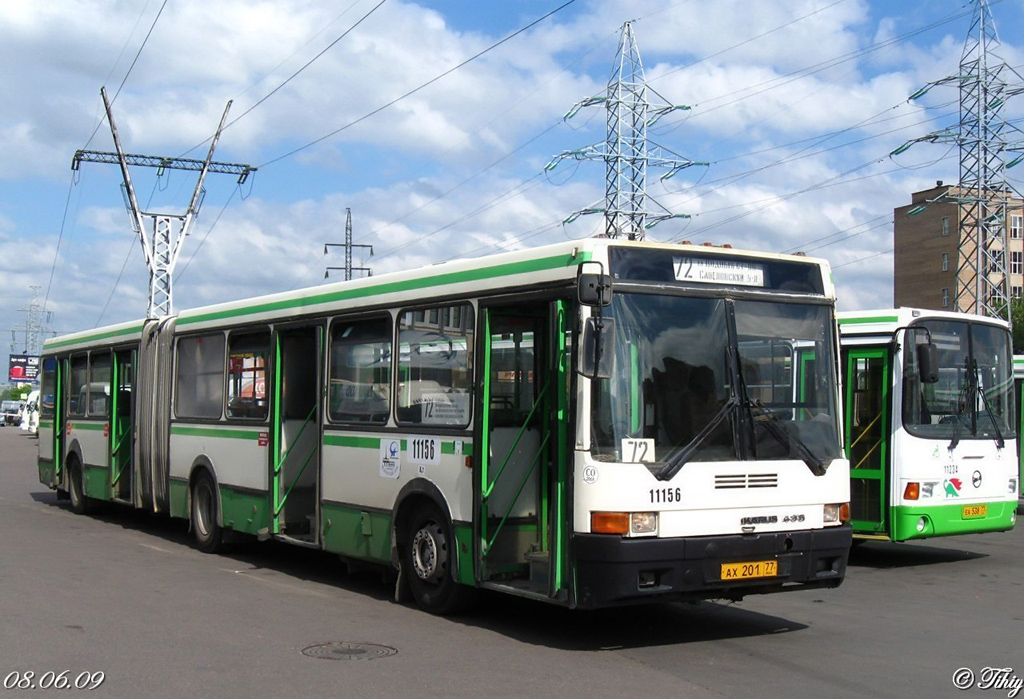 Moscow, Ikarus 435.17A # 11156