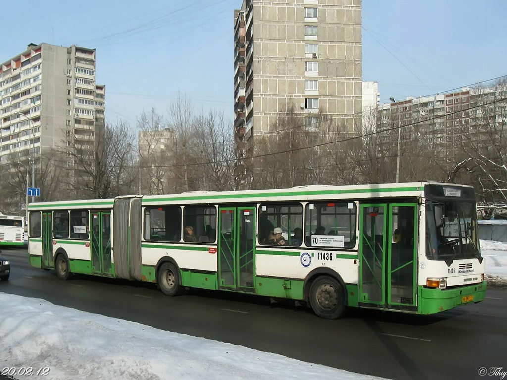 Moscow, Ikarus 435.17 № 11436