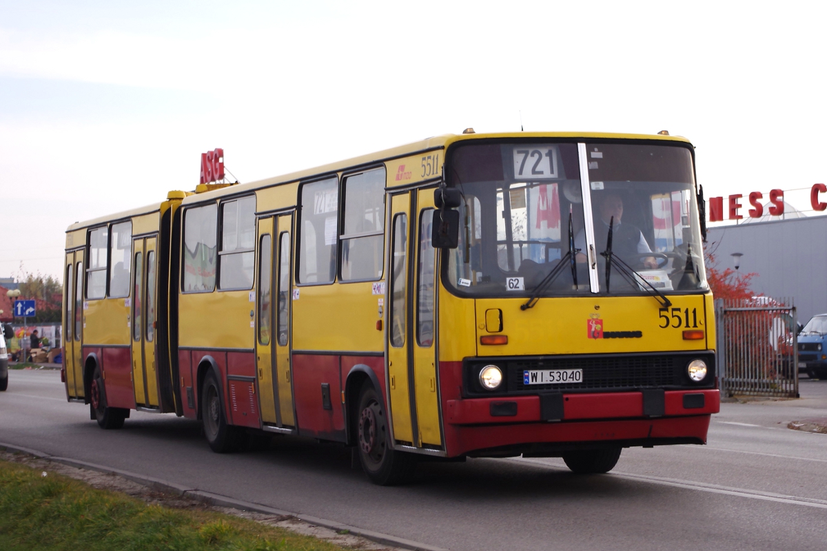 Warsaw, Ikarus 280.70E nr. 5511