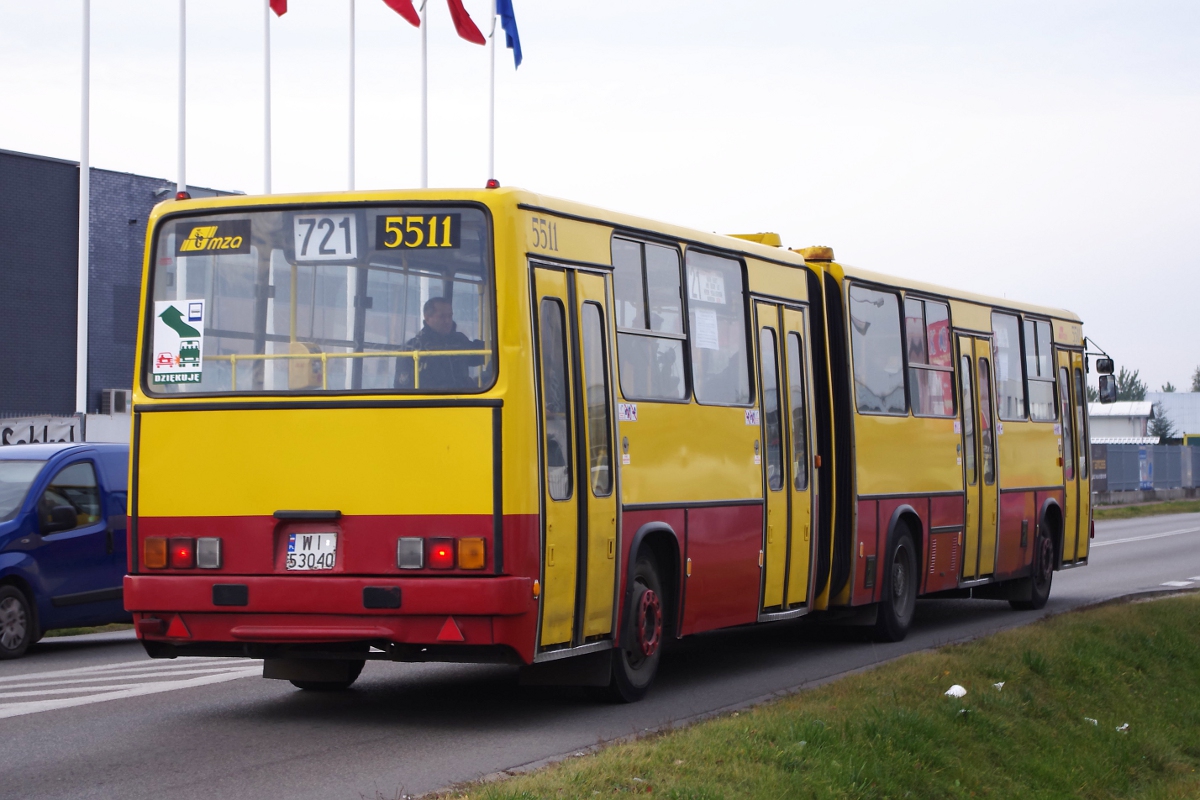 Warschau, Ikarus 280.70E Nr. 5511