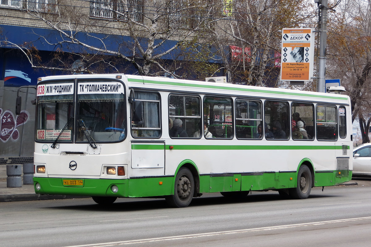 Новосибирск, ЛиАЗ-5256.35 № КВ 003 54