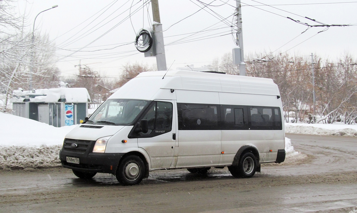 Novosibirsk, Nizhegorodets-222709 (Ford Transit) # В 768 МЕ 154