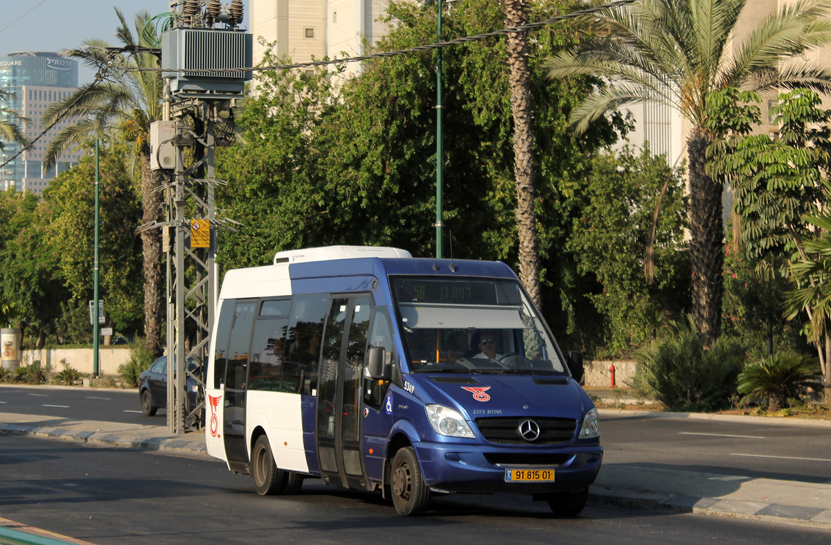 Tel-Aviv, Merkavim 3365 City Star (MB SC65) č. 5349
