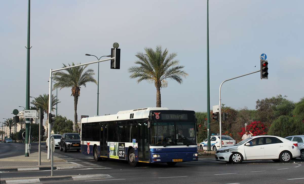 Tel-Aviv, Haargaz (MAN NL313) # 7341