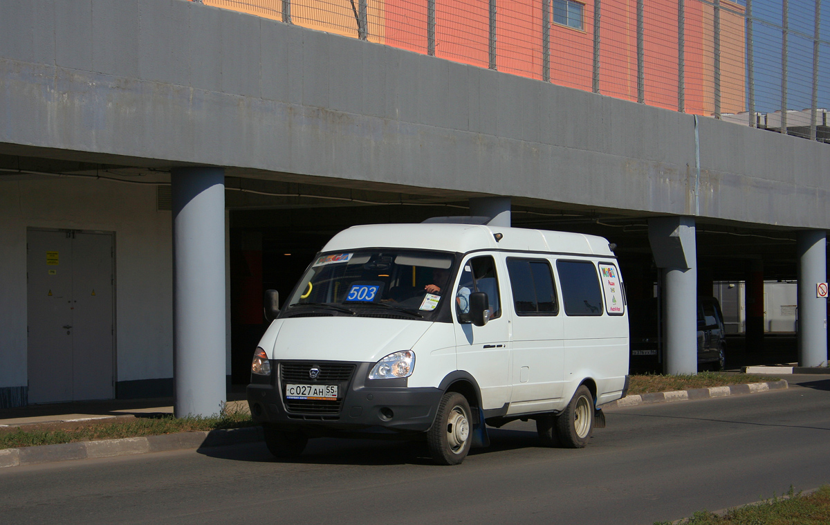 Omsk, GAZ-322132 nr. С 027 АН 55